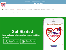 Tablet Screenshot of iwedplanner.com